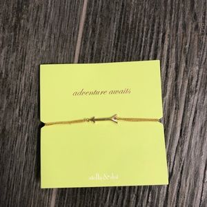 Stella & dot arrow wishing bracelet